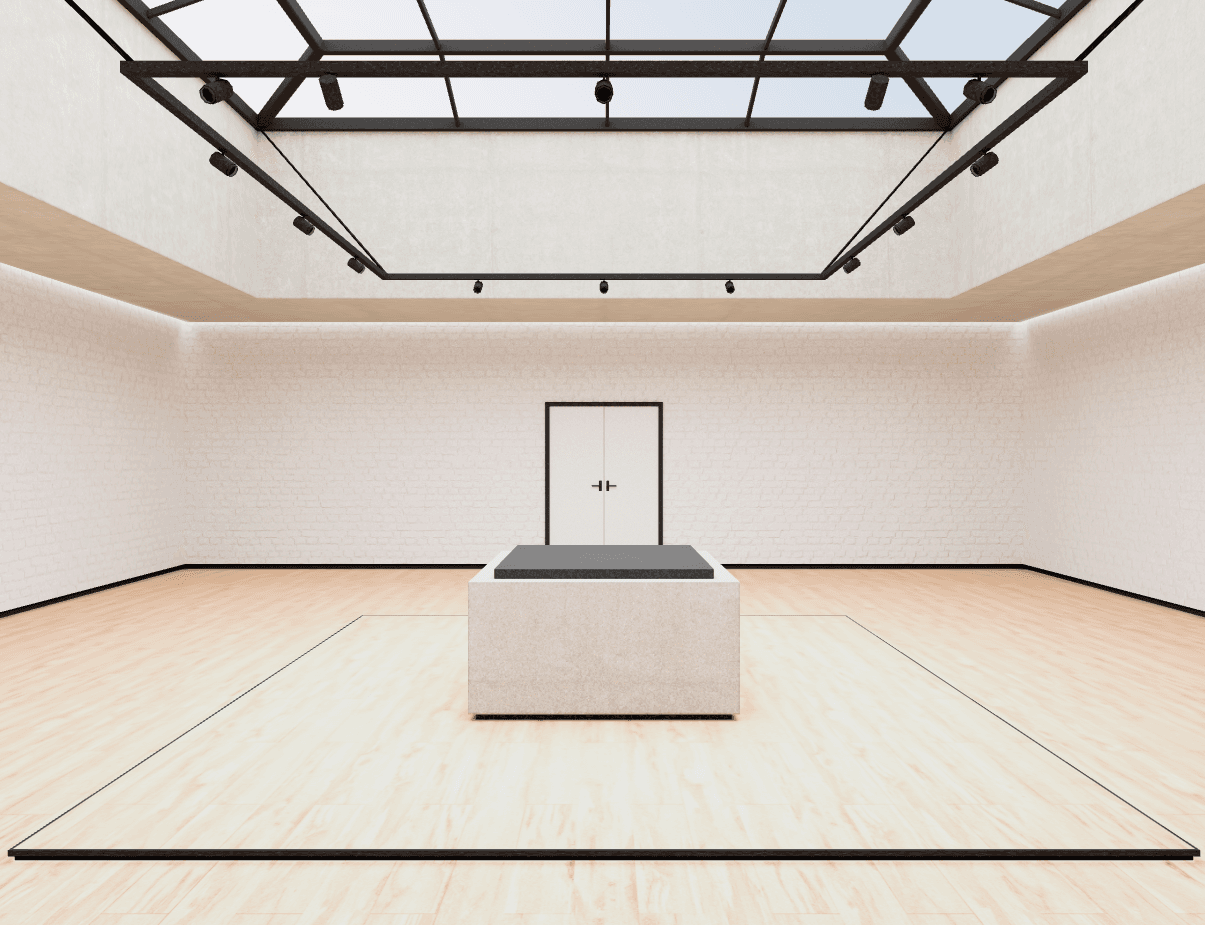 A virtual gallery example